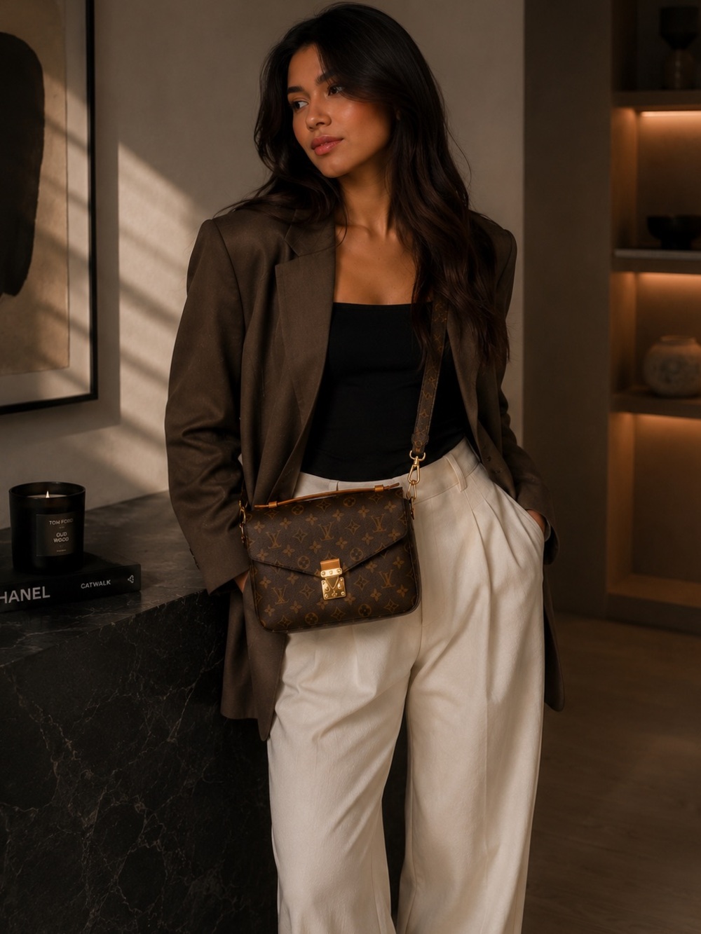 2016 Louis Vuitton Pochette Métis Metis Monogram Crossbody Bag